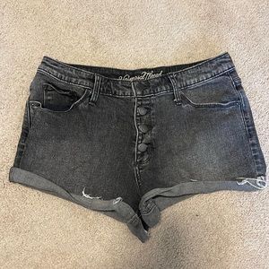 Women’s Universal Thread Grey Jean Shorts